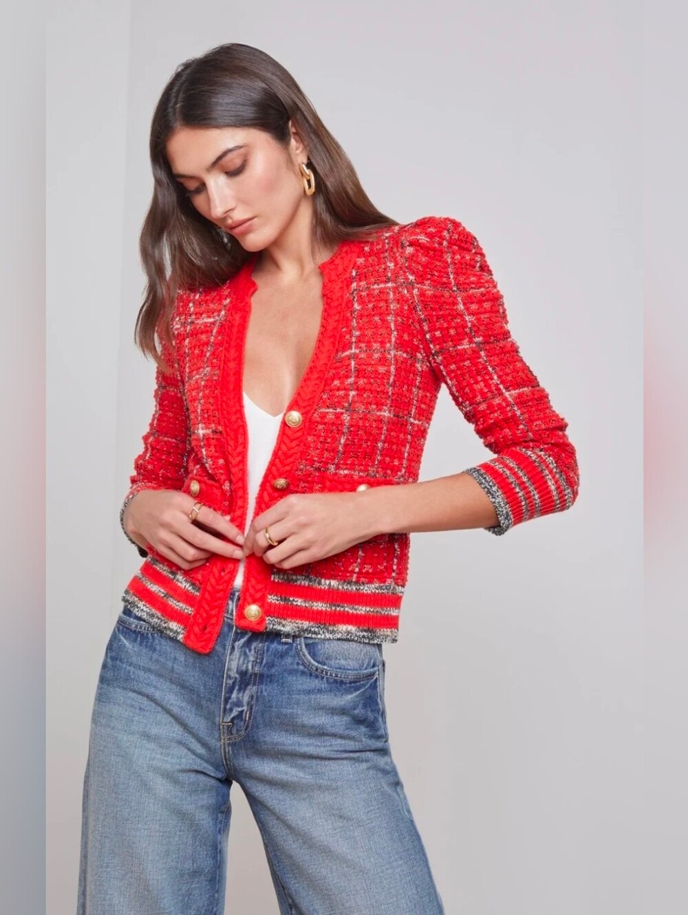 L'AGENCE JENNI CARDIGAN MEDIUM